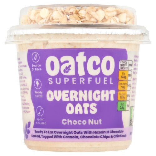Oatco Choco Nut Overnight Oats (240 g)