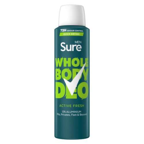 Sure Men Active Fresh Whole Body Deo (150 ml)