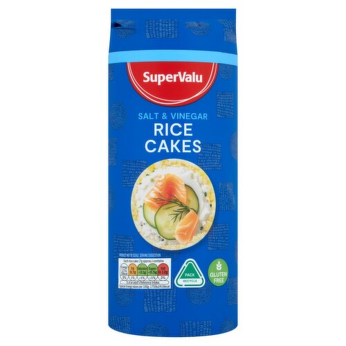 SuperValu Salt & Vinegar Rice Cakes (130 g)