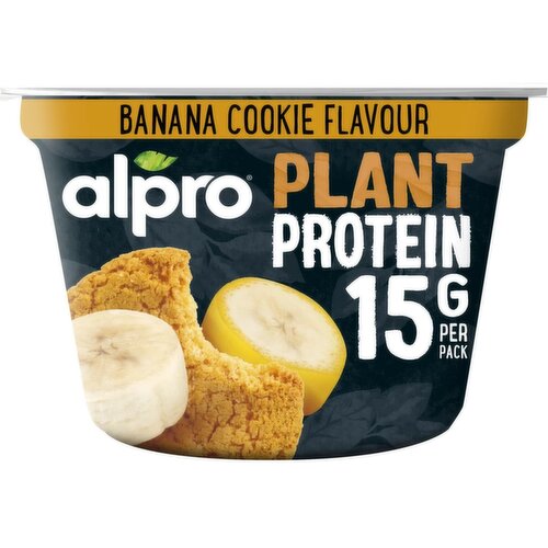 Alpro Banana & Cookie Plant Protein Yogurt (200 g)