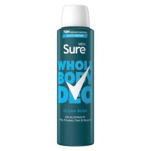 Sure Men Ocean Rush Whole Body Deo (150 ml)