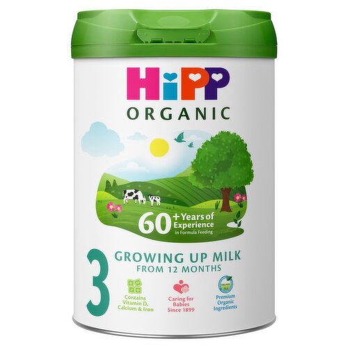Hipp Organic 3 Growing Up Milk From 12 Months (800 g)