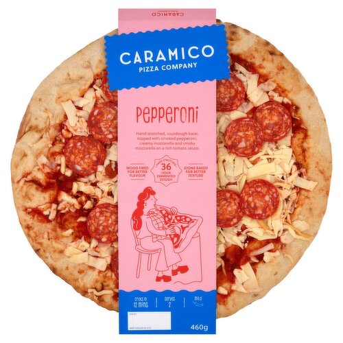 Caramico Pepperoni Pizza (460 g)
