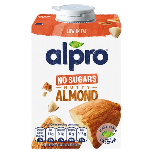 Alpro No Sugars Almond Drink (500 ml)
