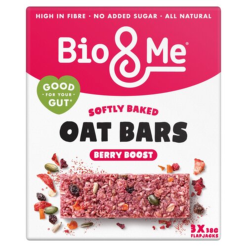 Bio&Me Super Berry Oat Bar 3 Pack (38 g)