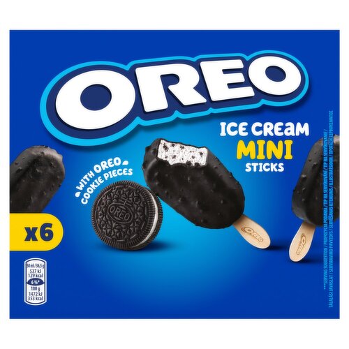 Oreo Ice Cream Mini Sticks 6 Pack (50 ml)