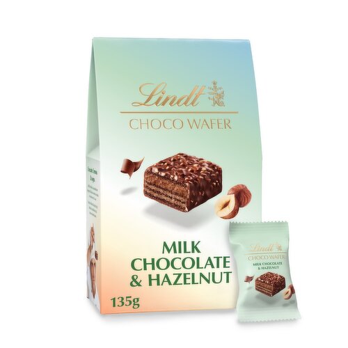 Lindt Milk Chocolate & Hazelnut Choco Wafer Box (135 g)