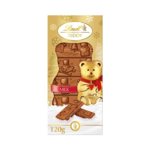 Lindt Teddy Milk Chocolate Bar (120 g)