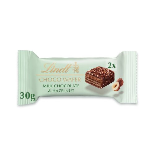 Lindt Milk Chocolate & Hazelnut Choco Wafer Bar (30 g)