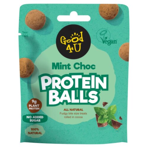 Good4U Mint Choc Protein Balls Bag (52 g)