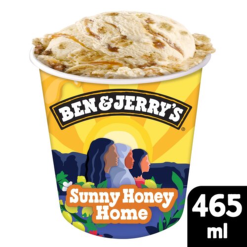 Ben & Jerry's Sunny Honey Home Ice Cream Tub (465 ml)