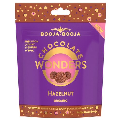 Booja Booja Organic Hazelnut Chocolate Wonders (65 g)