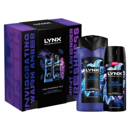 Lynx Amber Mint Lavender Fine Fragrance Gift Set (1 Piece)