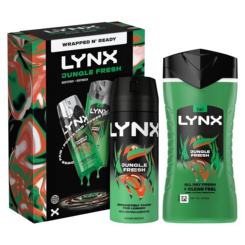 Lynx Jungle Fresh Duo Gift Set (1 Piece)