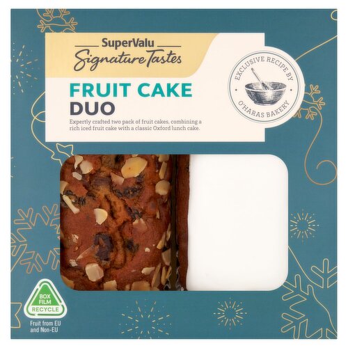 SuperValu Signature Tastes Fruit Cake 2 Pack (900 g)