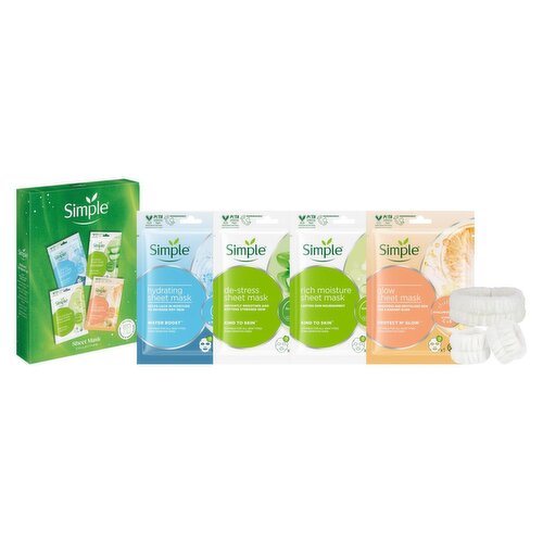 Simple Sheet Mask Collection Gift Set (1 Piece)
