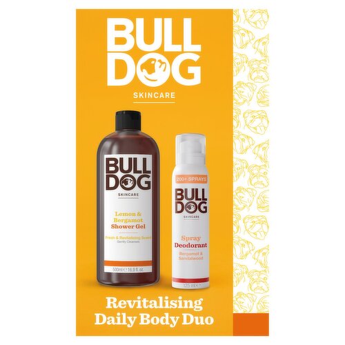 Bulldog Revitalising Daily Body Duo Gift Box (1 Piece)