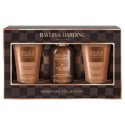 Baylis & Harding Black Pepper & Ginseng Men¿s Mini Trio Set (1 Piece)