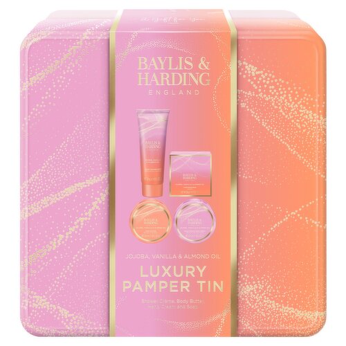 Baylis & Harding Jojoba Vanilla & Almond Oil Pamper Tin (1 Piece)