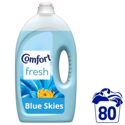 Comfort Blue Skies Fabric Conditioner 80 Wash XL Pack (2.4 L)