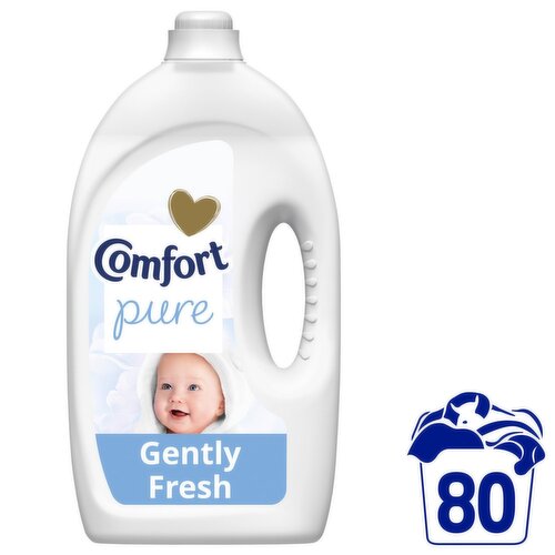 Comfort Pure Hypoallergenic Fabric Conditioner 80 Wash XL Pack (2.4 L)