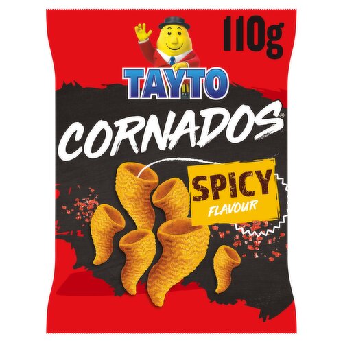 Tayto Spicy Cornados Snacks (110 g)