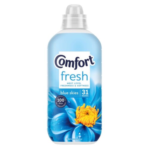 Comfort Fresh Blue Skies Fabric Conditioner 31 Washes (930 ml)