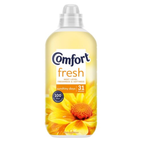 Comfort Fresh Sunshiny Days Fabric Conditioner 31 Washes (930 ml)