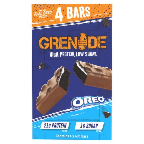 Grenade Oreo Chocolate Protein Bar 4 Pack (60 g)