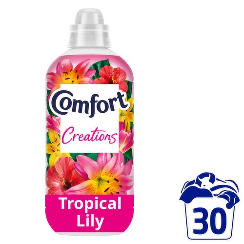 Comfort Creations Tropical Lily Fabric Conditioner 30 Wash (900 ml)