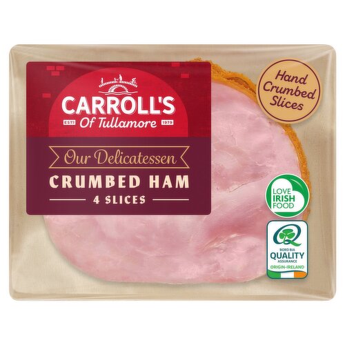 Carroll's Delicatessen Crumbed Ham (130 g)