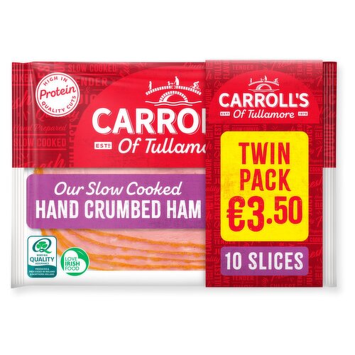 Carroll's Crumbed Ham Twin Pack (80 g)