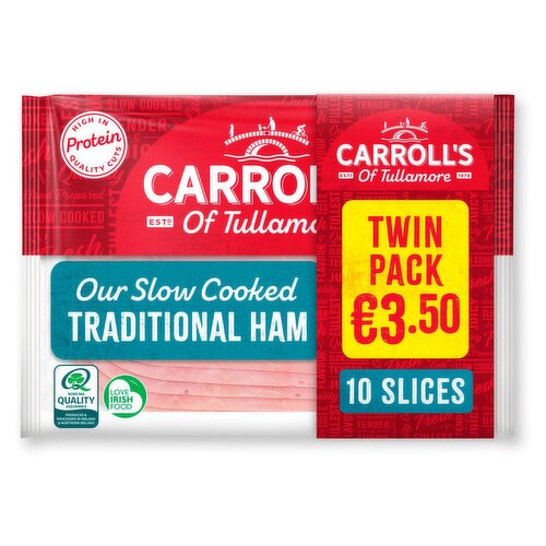 Carroll's Deli Traditional Ham Twin Pack (80 g)