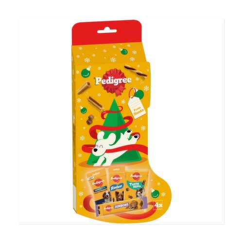 Pedigree Christmas Dog Treats Stocking (367 g)