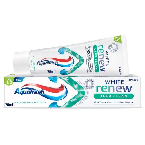 Aquafresh White Renew Deep Clean Toothpaste (75 ml)