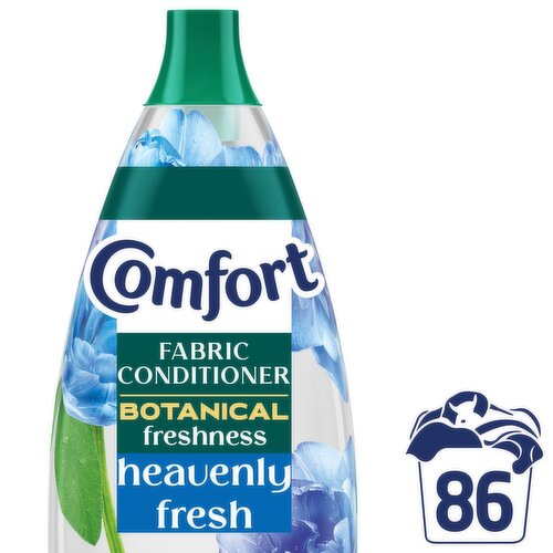Comfort Botanical Heavenly Fresh Fabric Conditioner 86 Washes (1.29 L)