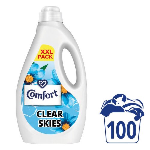 Comfort Clear Skies Fabric Conditioner 100 Wash XXL Pack (3 L)