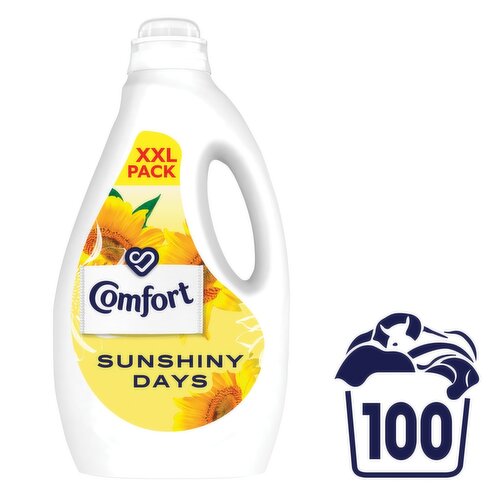 Comfort Sunshiny Days Fabric Conditioner 100 Wash XXL Pack (3 L)