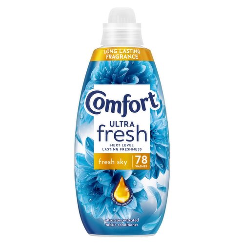 Comfort Fresh & Protect Fresh Sky Fabric Conditioner 78 Washes (1.17 L)