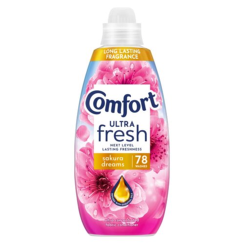 Comfort Fresh & Protect Sakura Dreams Fabric Conditioner 78 Washes (1.17 L)