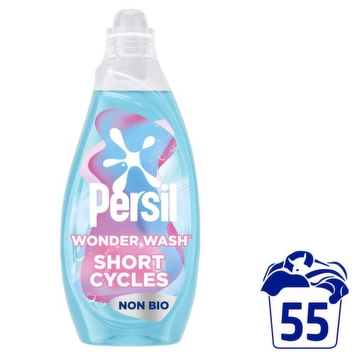 Persil Wonder Wash Sensitive Non Bio Laundry Detergent 55 Washes (1.485 L)