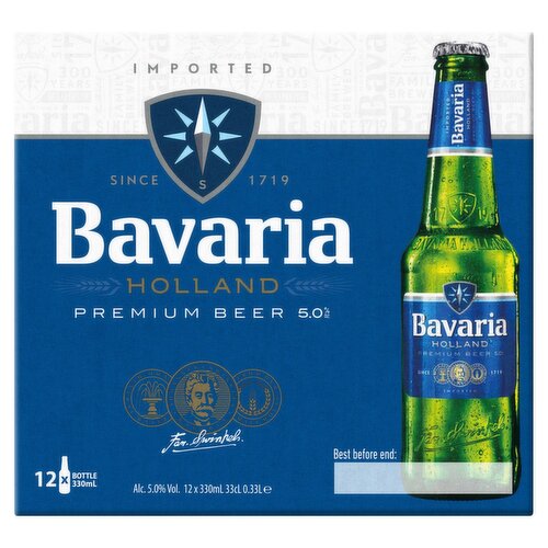 Bavaria Beer Bottle 12 Pack (330 ml)