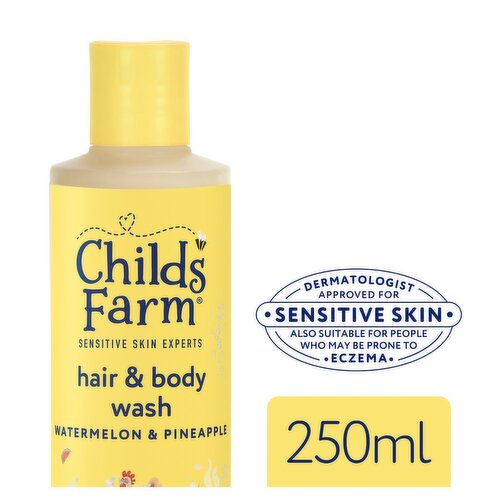 Childs Farm Watermelon & Pineapple Hair & Body Wash (250 ml)