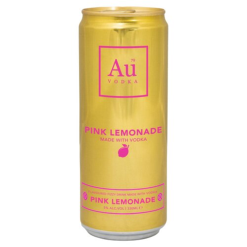 Au Vodka & Pink Lemonade Can (330 ml)
