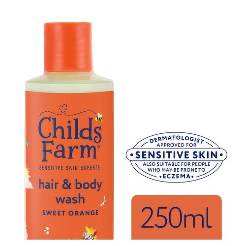Childs Farm Sweet Orange Hair & Body Wash (250 ml)