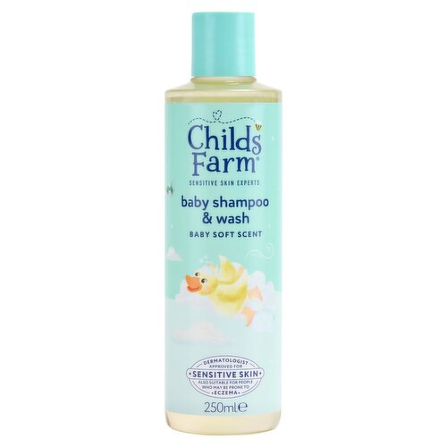 Childs Farm Soft Scent Baby Shampoo & Wash (250 ml)