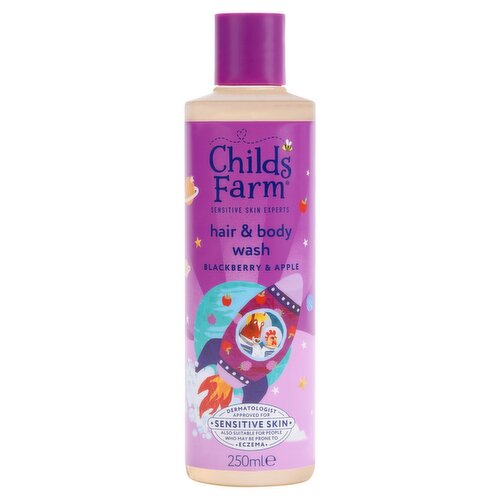 Childs Farm Blackberry & Apple Hair & Body Wash (250 ml)