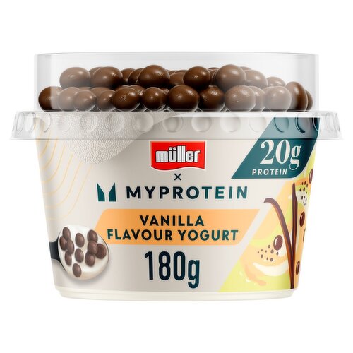 Müller X Myprotein Vanilla & Chocolate Balls Yogurt (180 g)