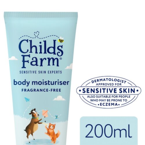 Childs Farm Fragrance Free Body Moisturiser (200 ml)