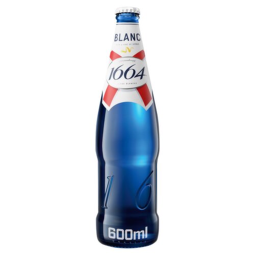 Kronenbourg 1664 Blanc Beer Bottle (600 ml)